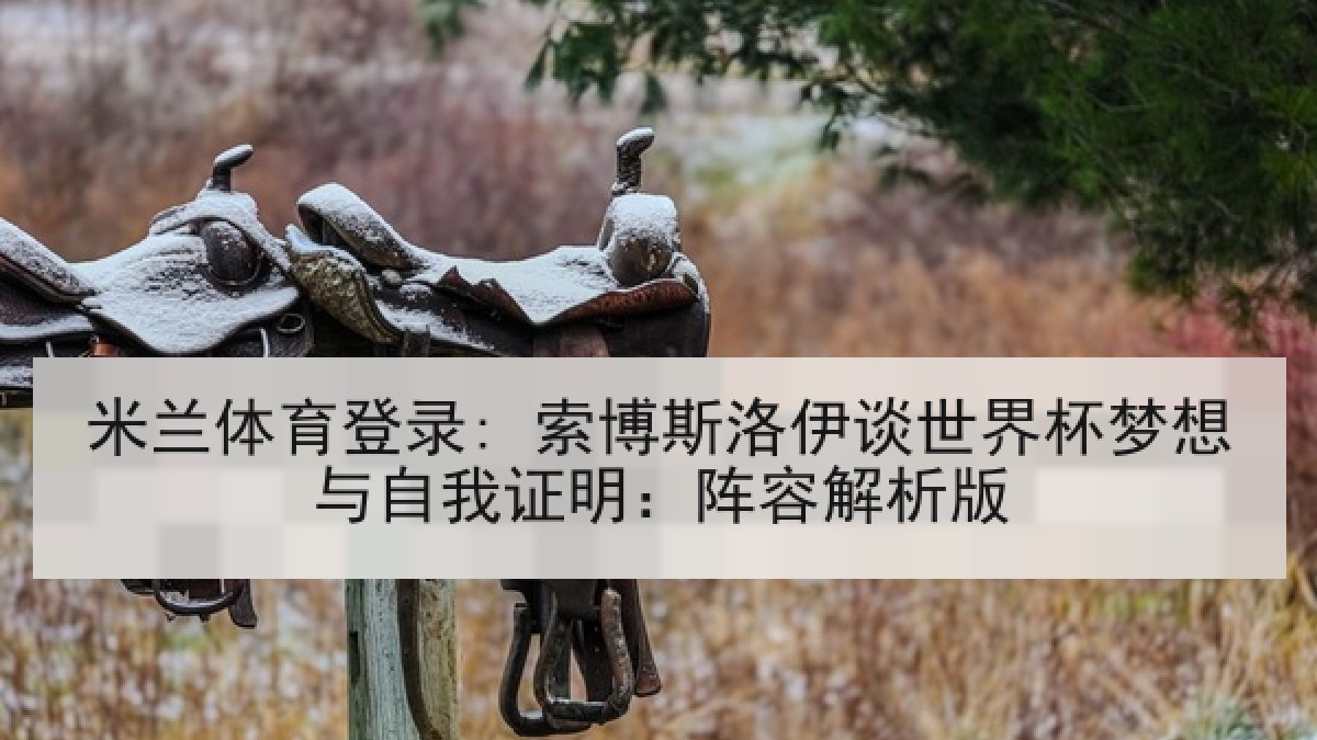 米兰体育登录: 索博斯洛伊谈世界杯梦想与自我证明：阵容解析版