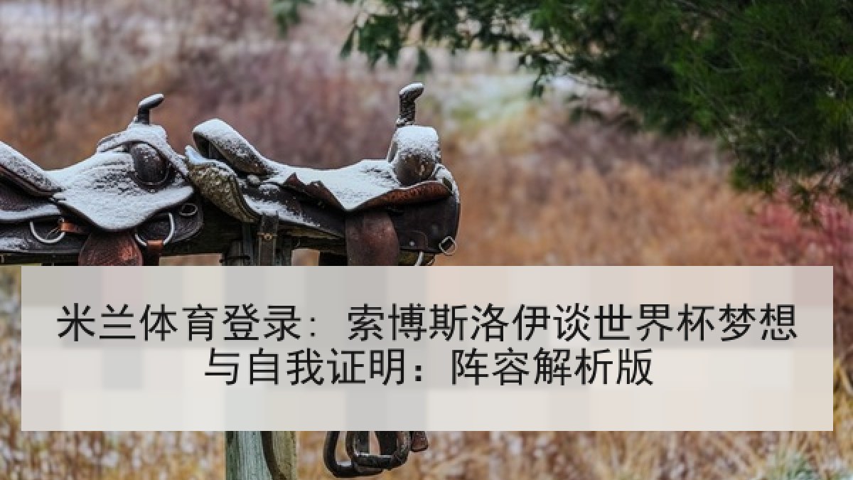 米兰体育登录: 索博斯洛伊谈世界杯梦想与自我证明：阵容解析版